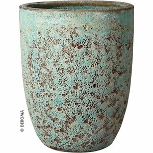 Terracotta pot - Stromboli Green Tall D35cm, H46cm, 42L